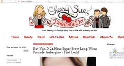 Desktop Screenshot of cherrysuedointhedo.com