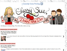 Tablet Screenshot of cherrysuedointhedo.com